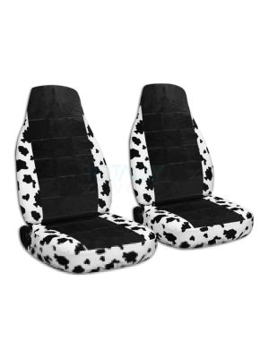 Cow print car seat covers outlet