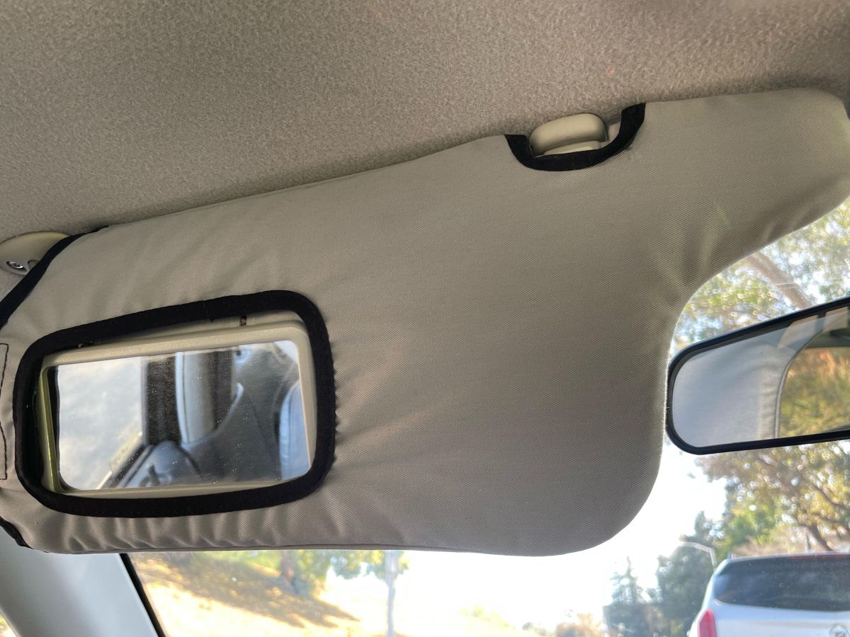 Car sun visor sleeve sales