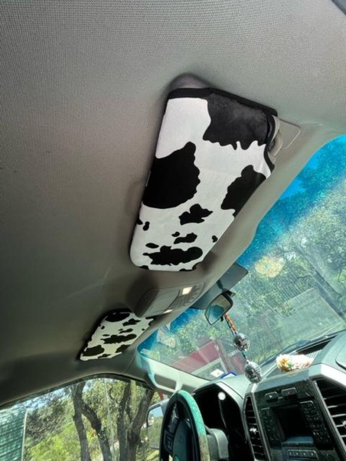 Custom Personalized Car Sun Visor Covers with Name and Logo in UK