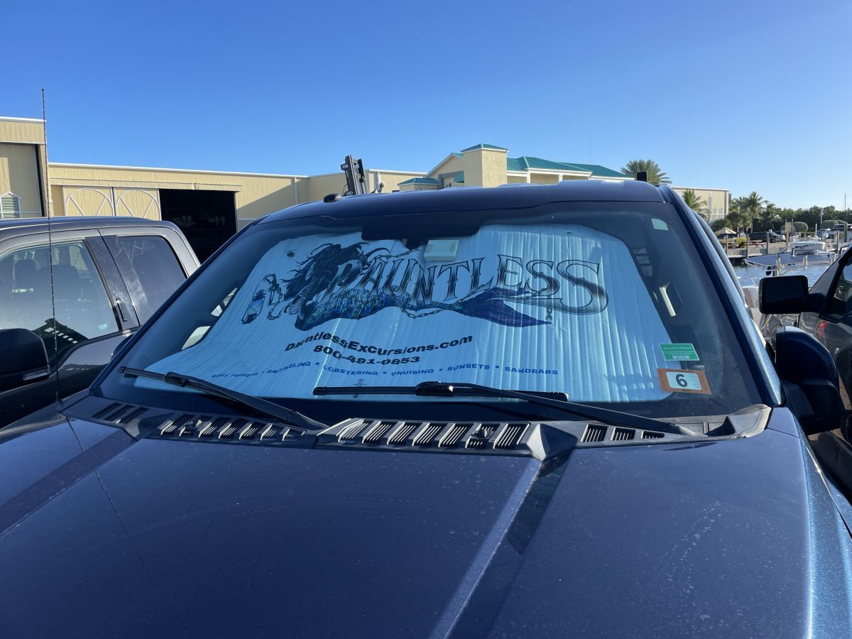Custom Personalized Car Sun Shade | Window Shield with Logo, Text